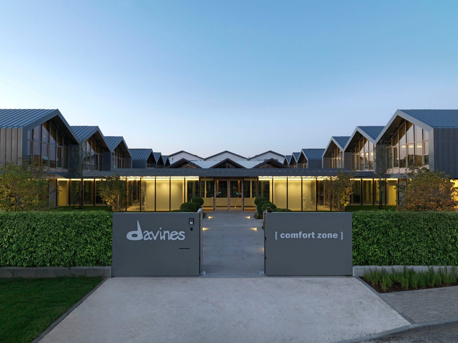 Davines Group Village Parma- Ingresso